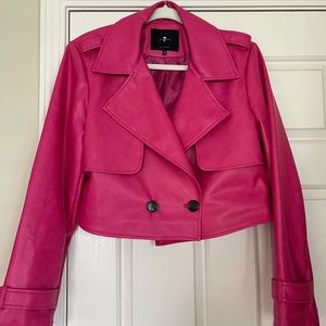 7 for all Mankind Leather Jacket